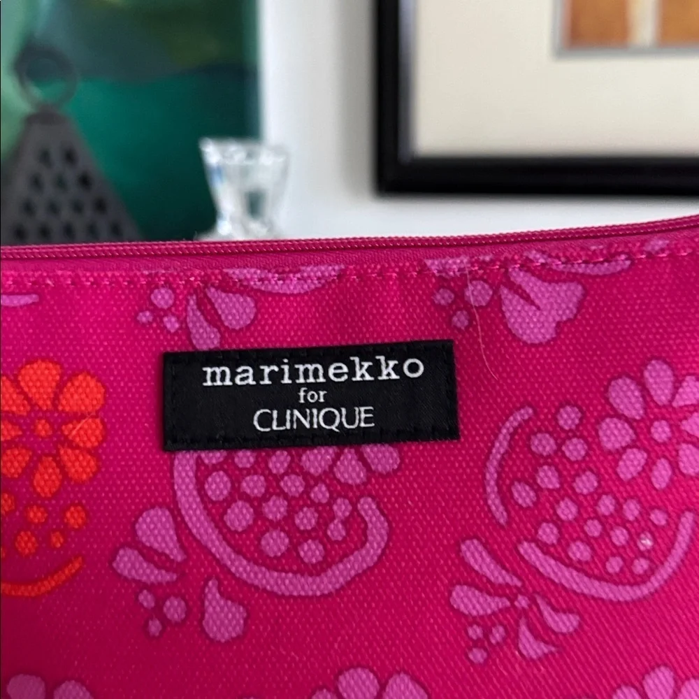 Marimekko for Clinique Collaboration Travel Cosmetic Pouch